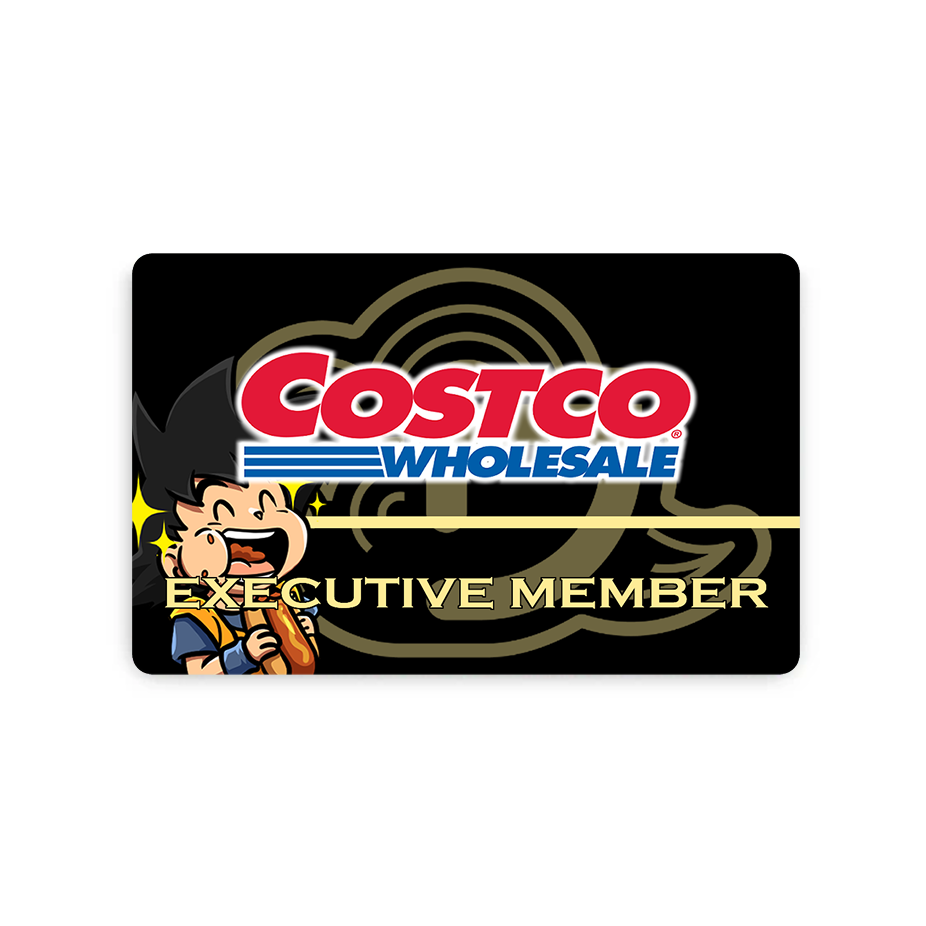 Goku Costco Card Skin - Executive Member