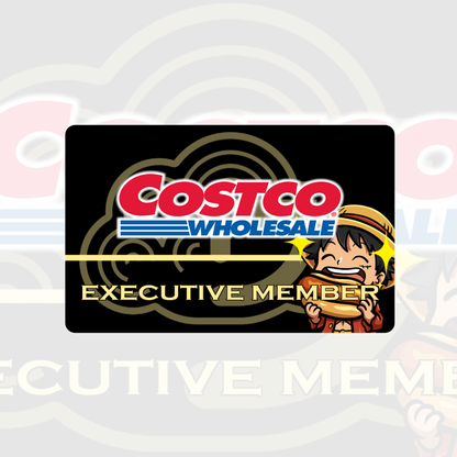 Luffy Costco Card Skin - Executive Member