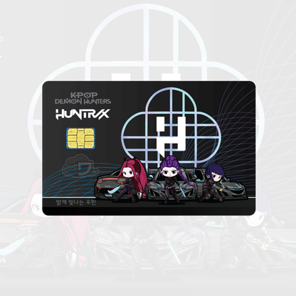 Huntrix Card Skin ft. Demon Hunter Outfit