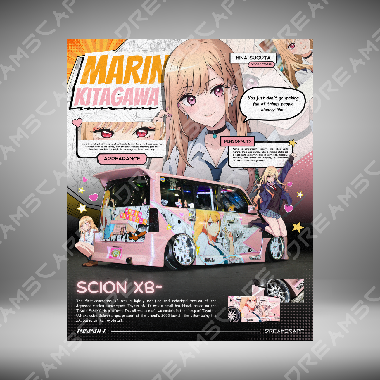 Marin x xB Poster Print (8.5" x 11")