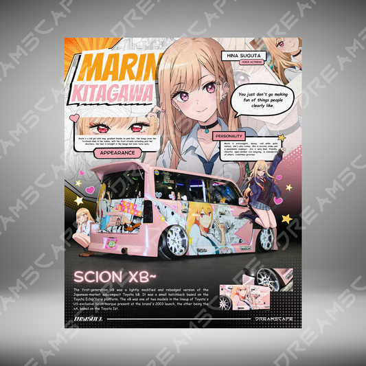 Marin x xB Poster Print (8.5" x 11")