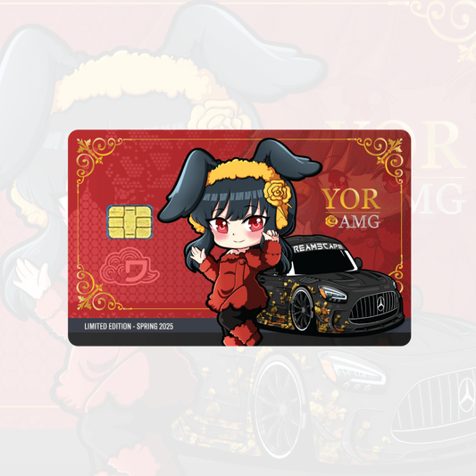 Yor Forger Card Skin (Bunny Version)