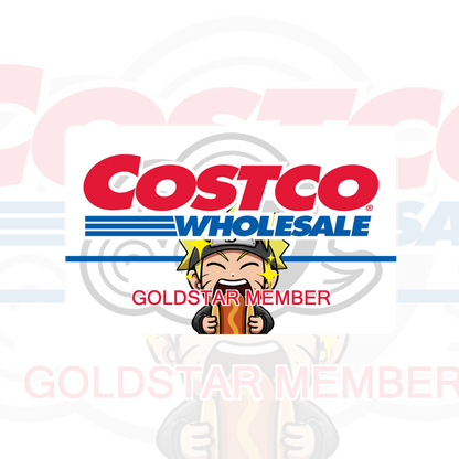 Naruto Costco Card Skin - Gold Star Member