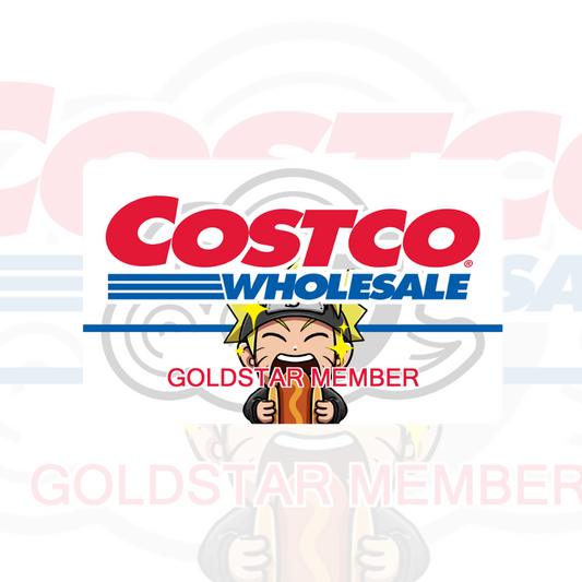 Naruto Costco Card Skin - Gold Star Member