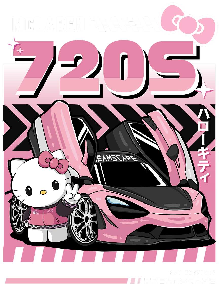 [Vol. 1] Hello Kitty x Mclaren 720s