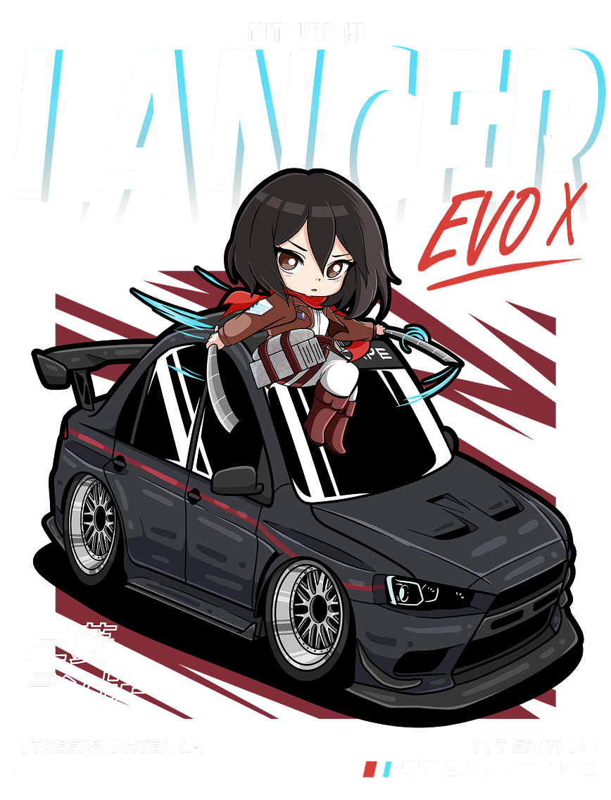 [Vol. 1] Mikasa x Lancer Evo X