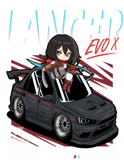 [Vol. 1] Mikasa x Lancer Evo X
