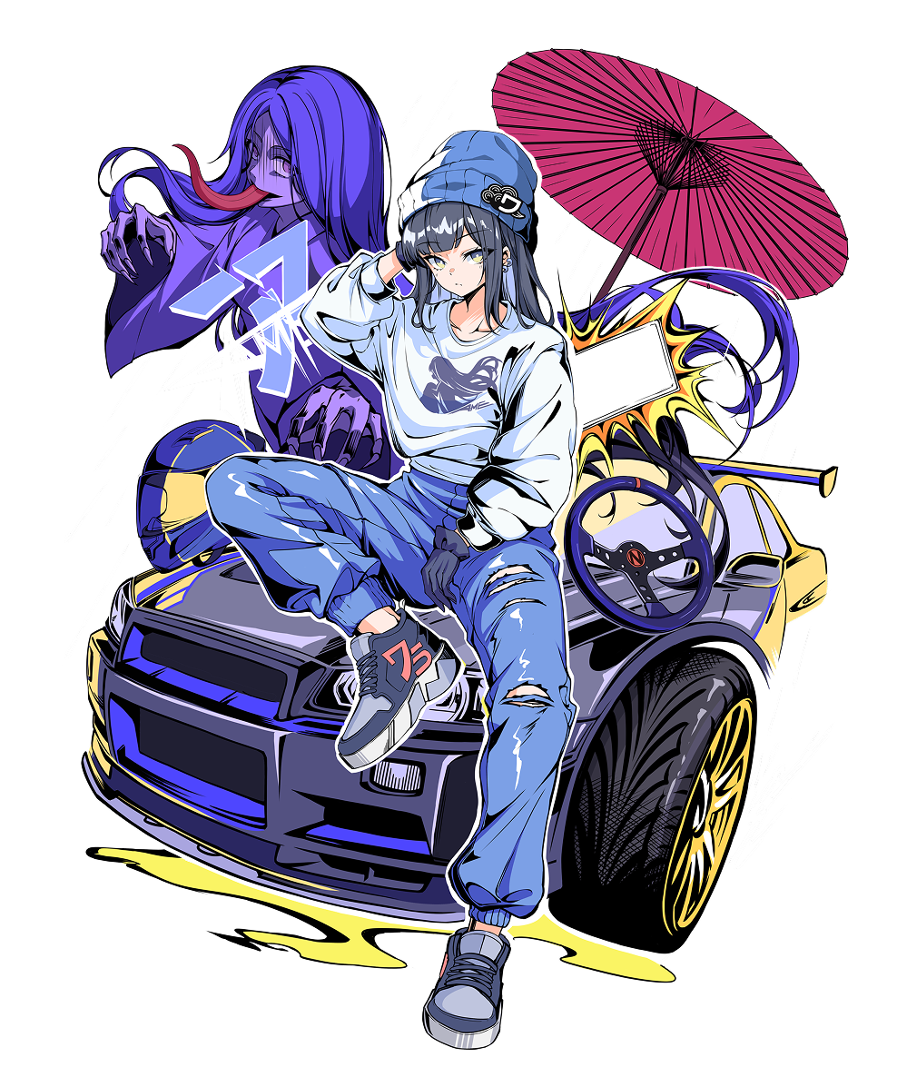 [Original Characters] Ame - Drift Queen