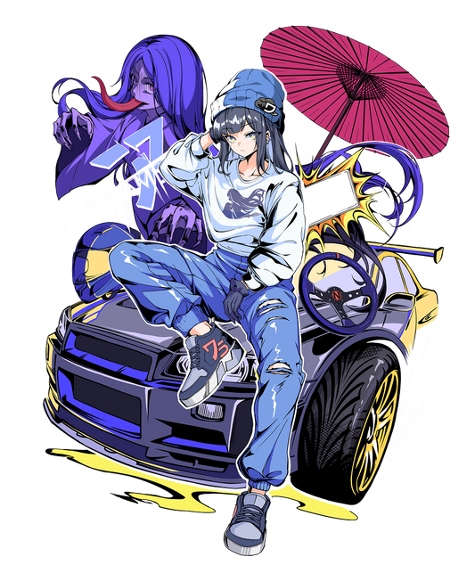 [Original Characters] Ame - Drift Queen