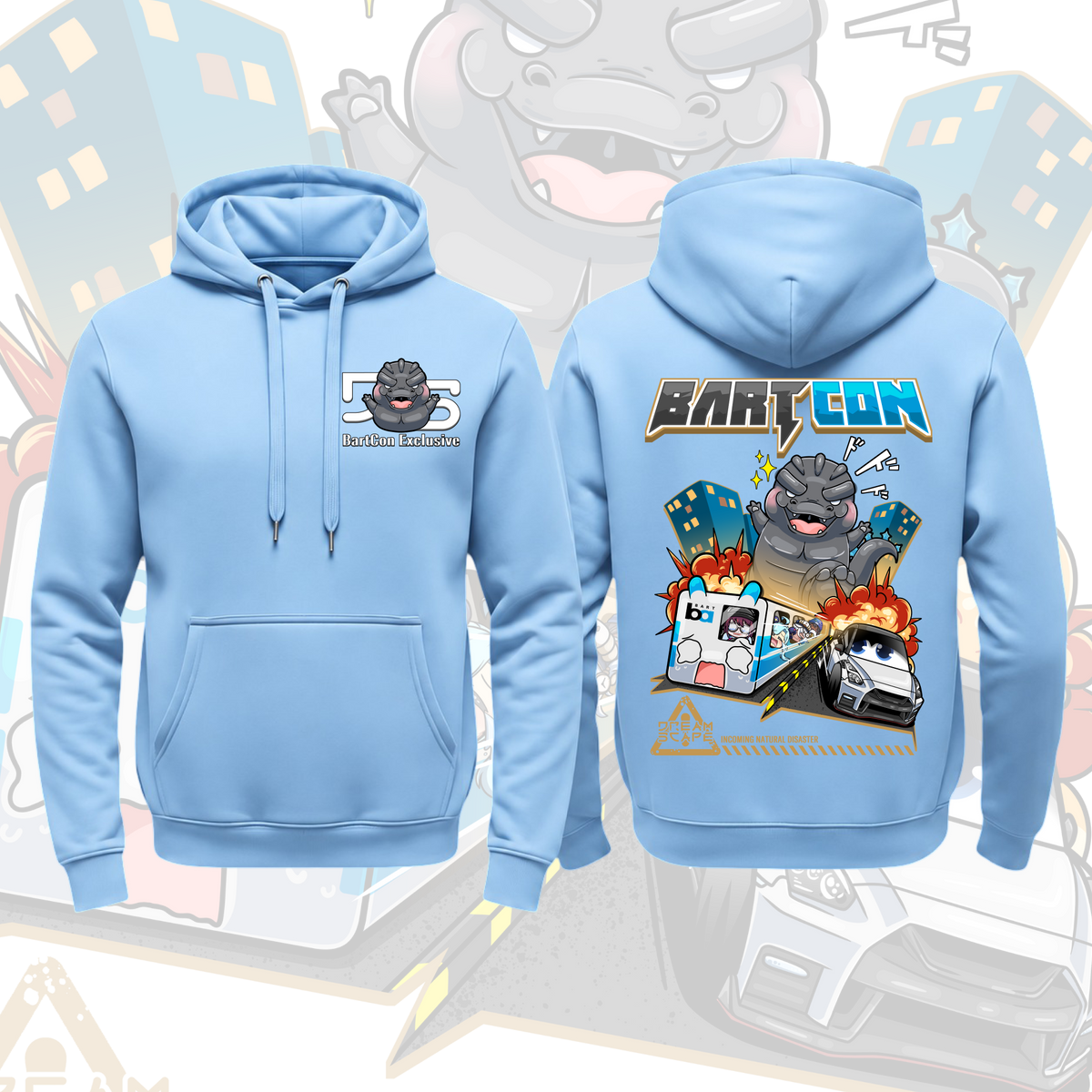 BartCon Godzilla Exclusive Hoodie