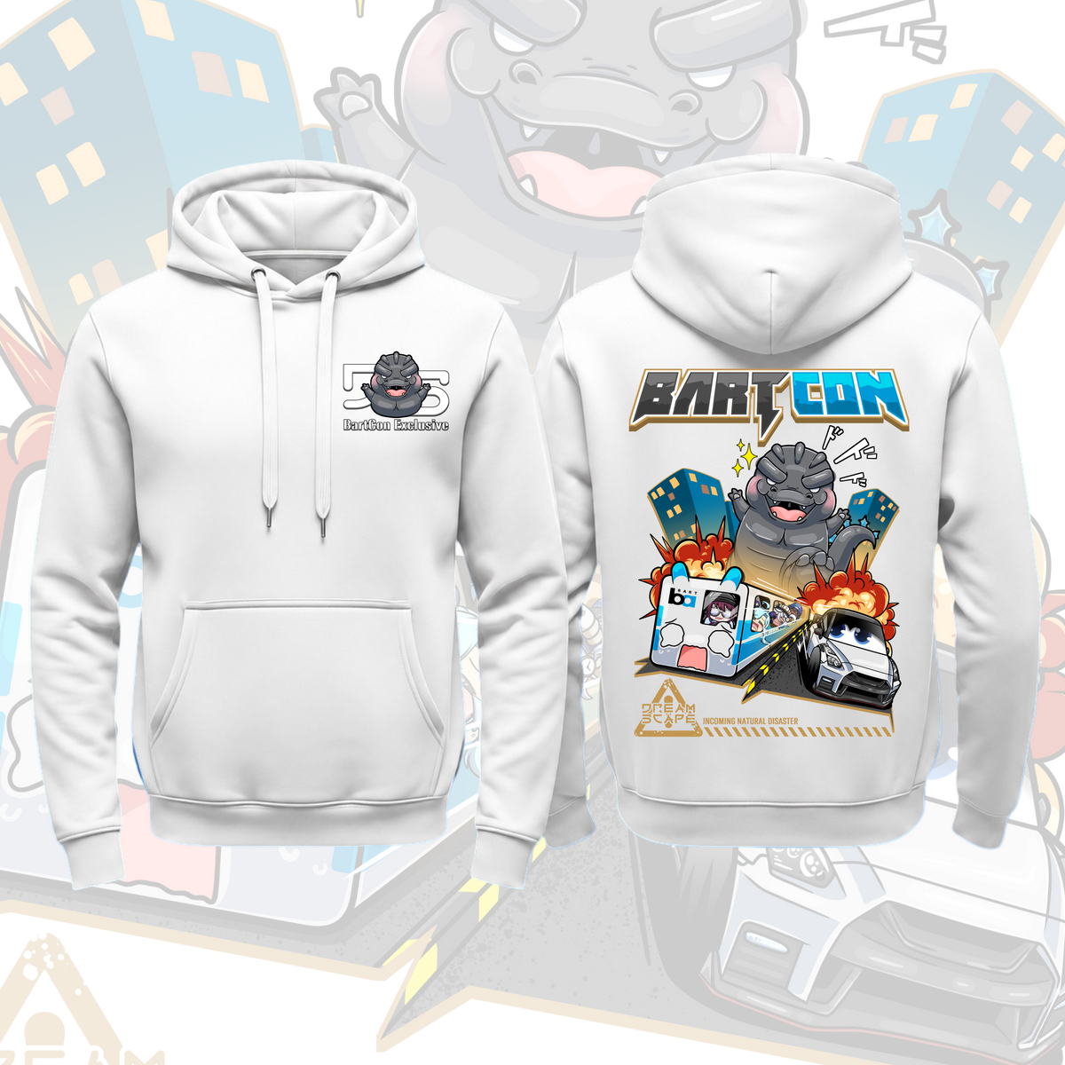 BartCon Godzilla Exclusive Hoodie