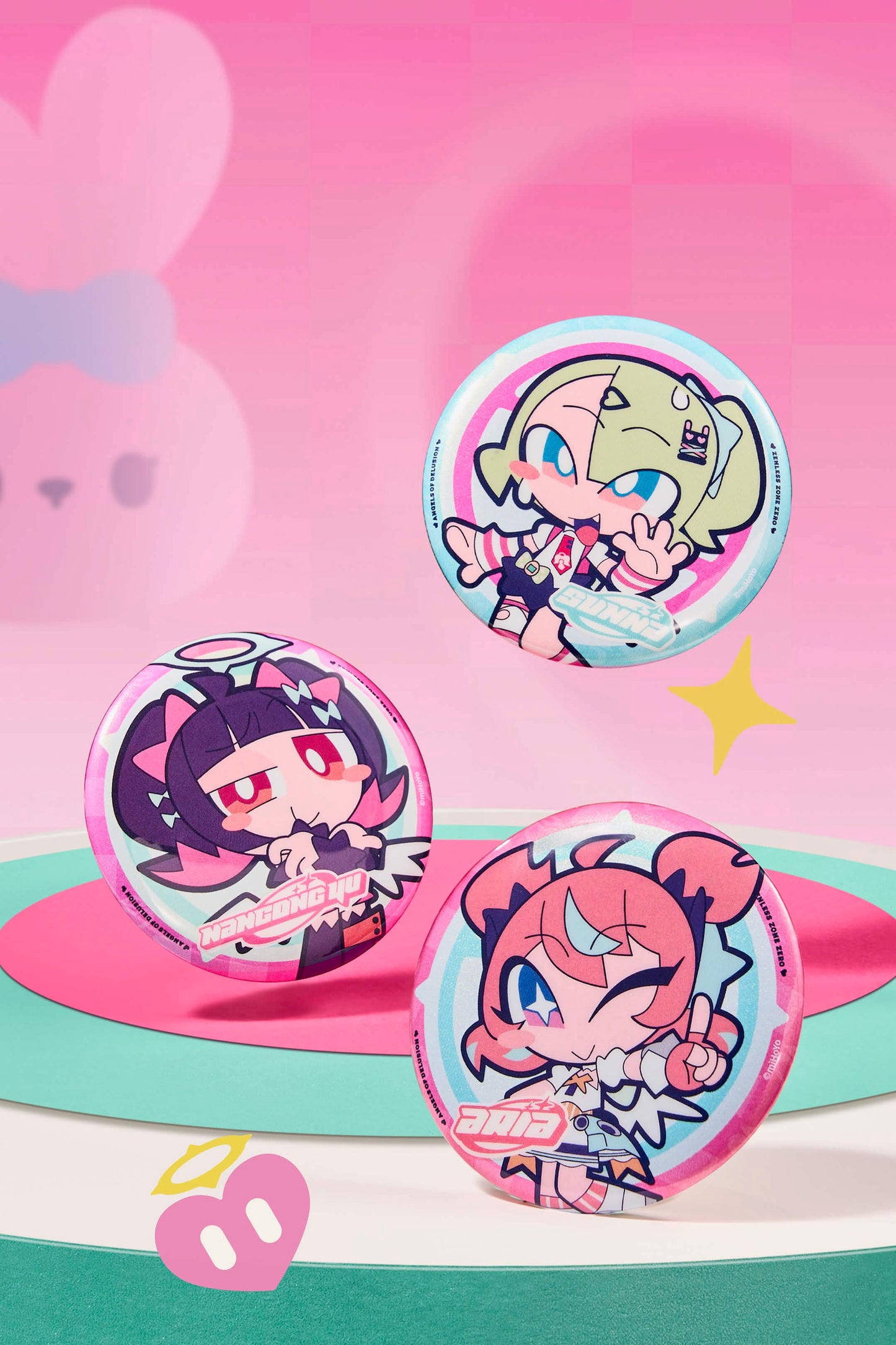 Angels of Delusion Full Button Set