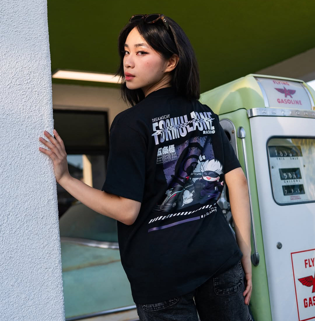 Akaza & Koyuki T-Shirt – R32 GTR x MK4 Supra (7.7oz Heavyweight)