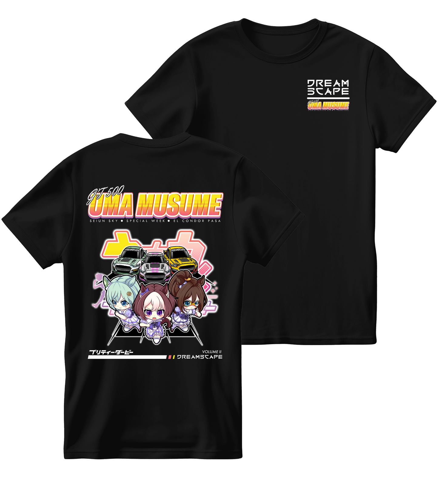 [Vol. 2] Uma Musume  T-Shirt – Mustang GT